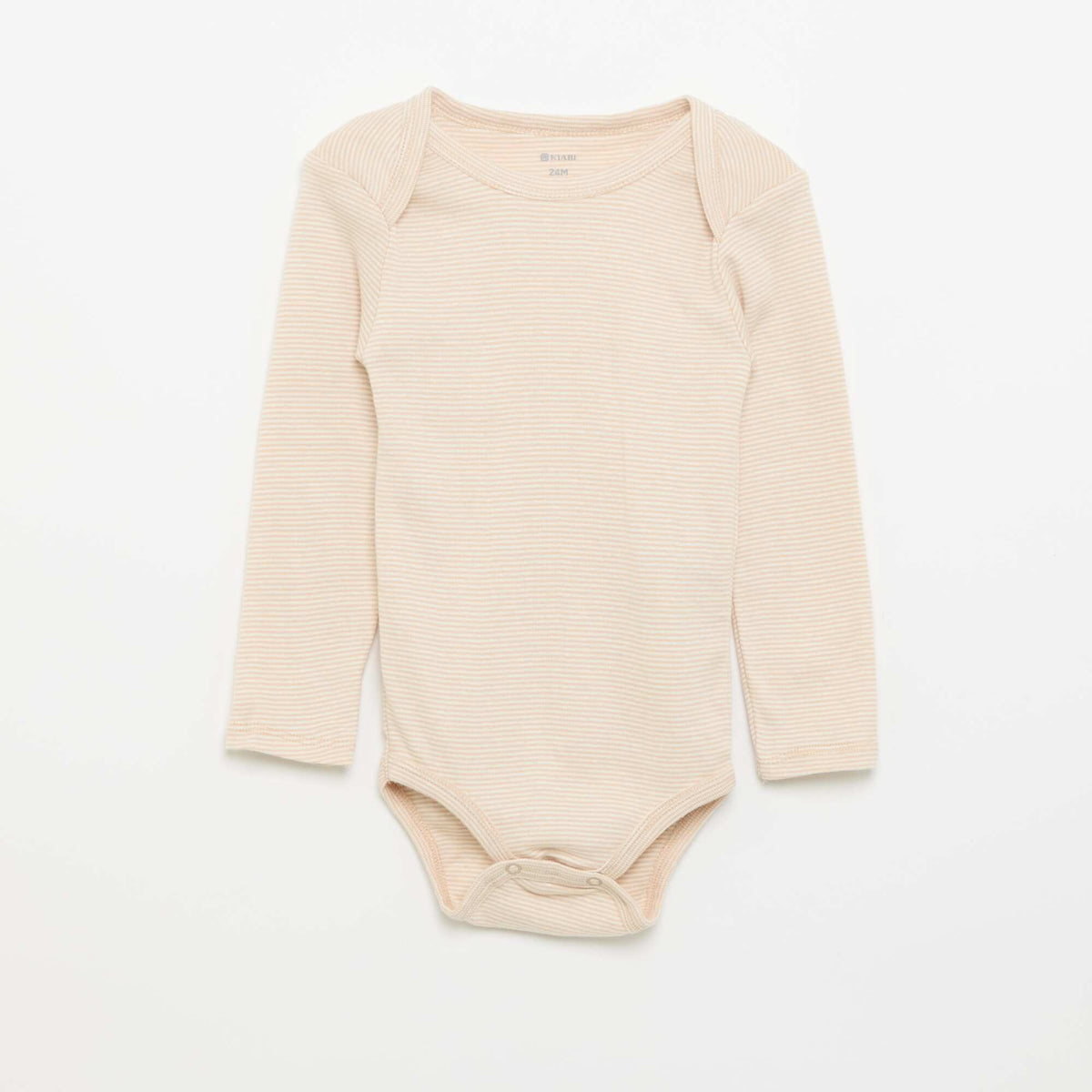 Lot de 3 bodies manches longues MARRON