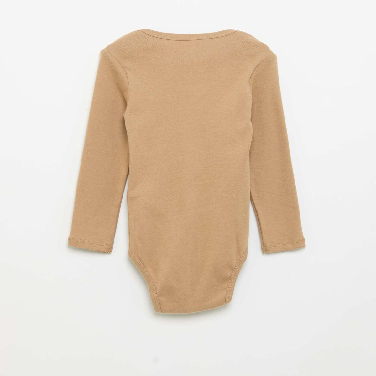 Lot de 3 bodies manches longues MARRON
