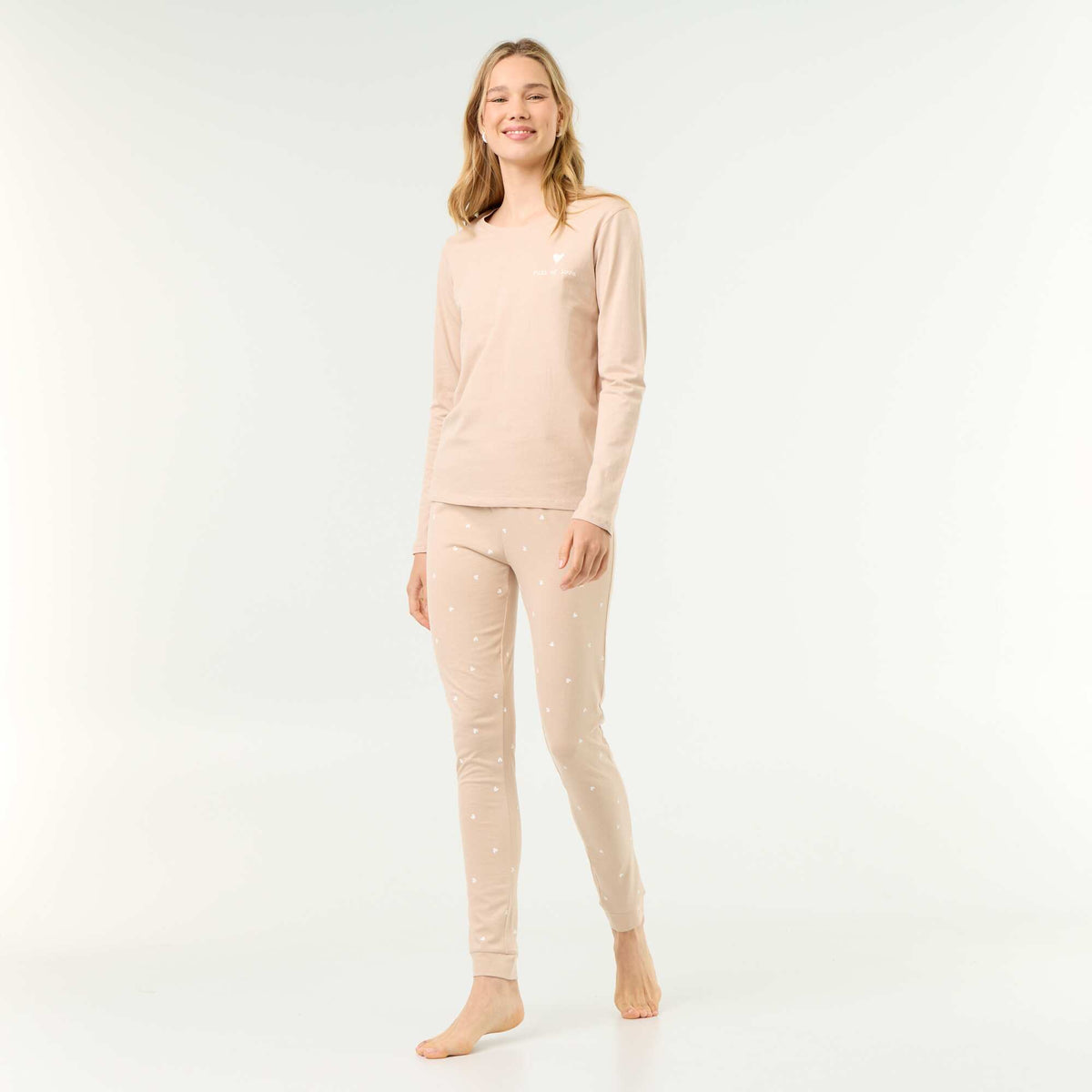 Ensemble en jersey - 2 pièces BEIGE