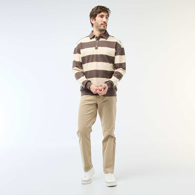 Pantalon chino regular - L32 BEIGE