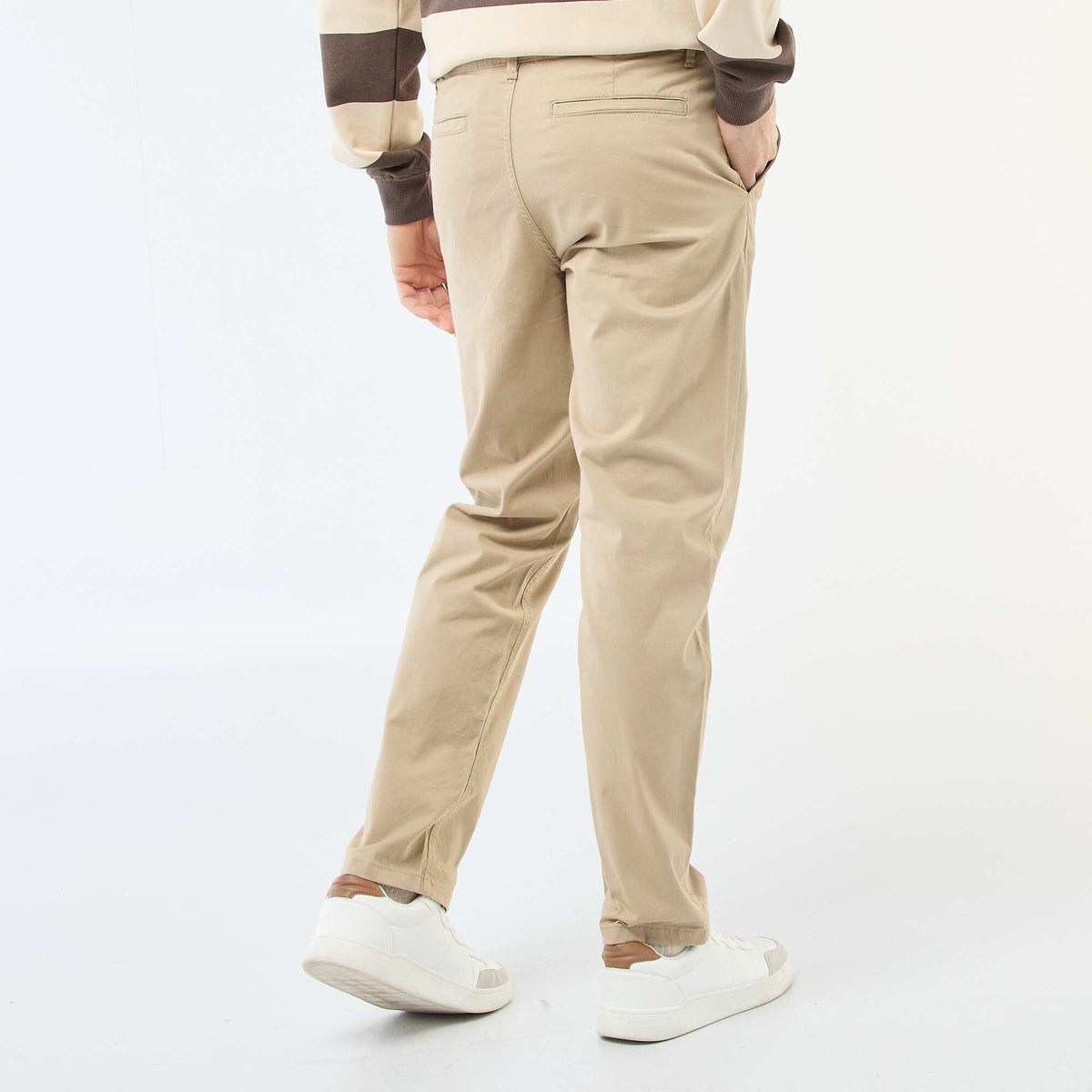 Pantalon chino regular - L32 BEIGE