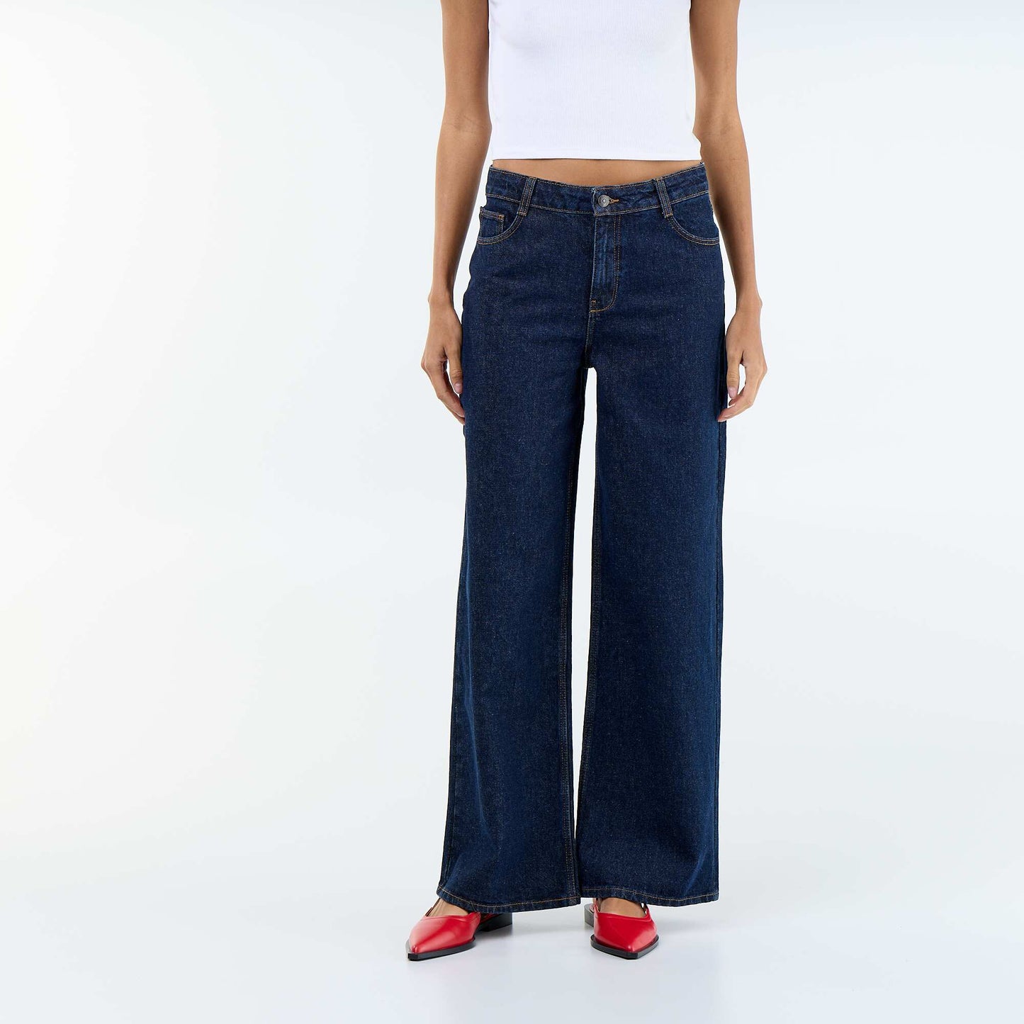 Jean wide leg - L30 BLEU