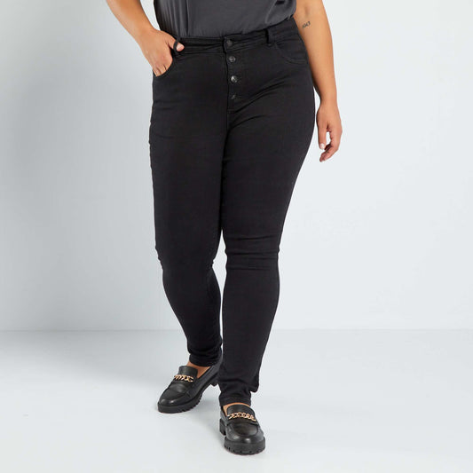 Pantalon skinny stretch - 5 poches Noir