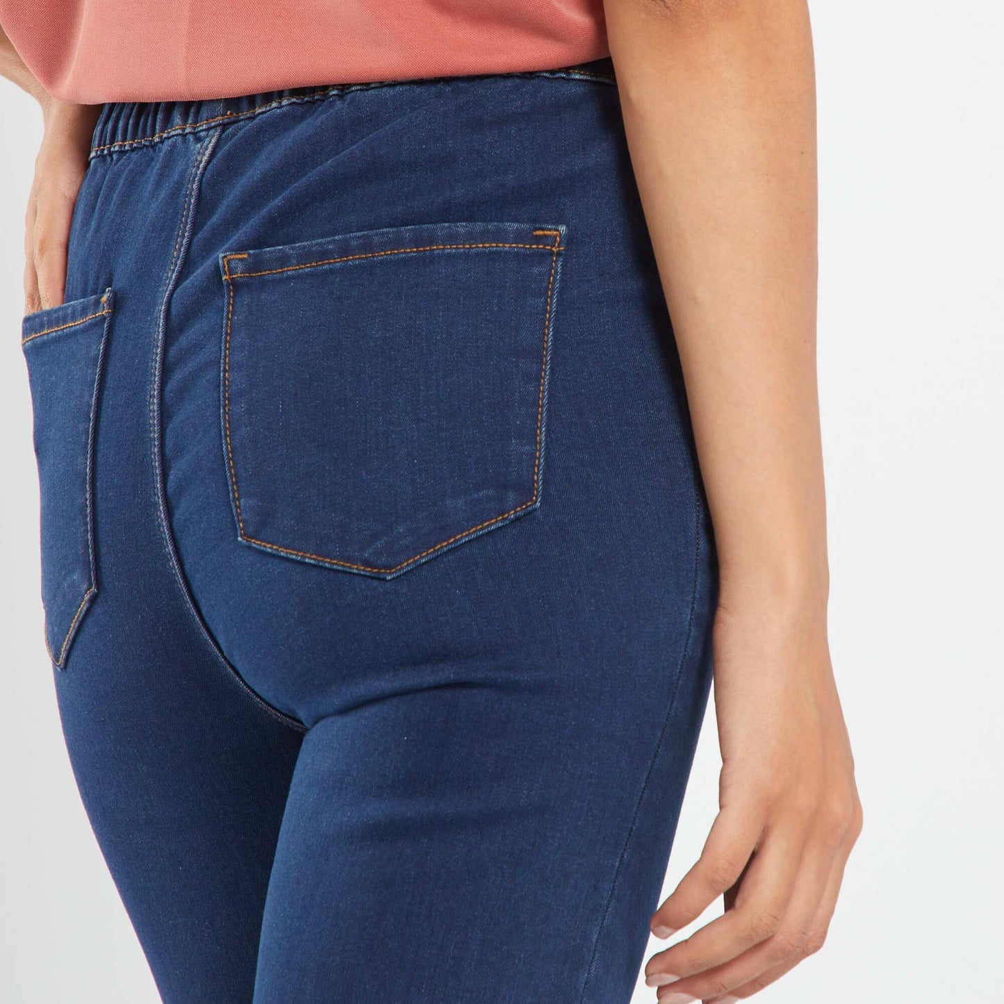 Jegging taille haute stretch Brut