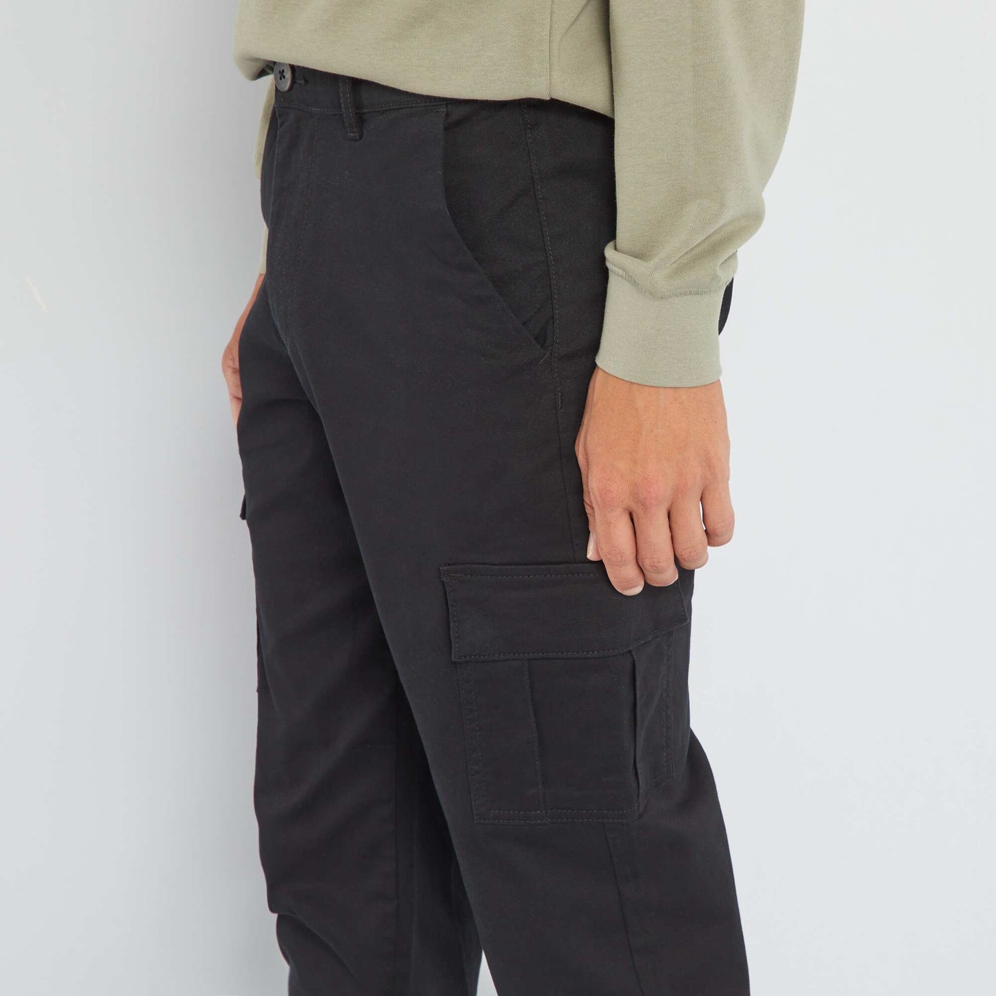 Pantalon avec poches noir