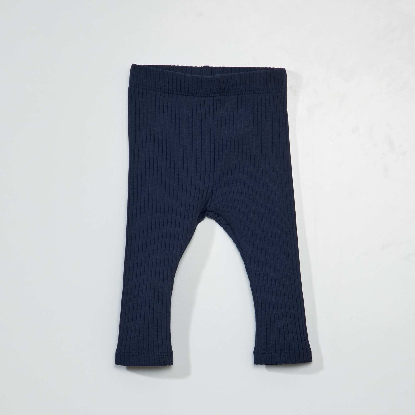 Lot de 2 leggings côtelés - Mixte Gris/bleu marine