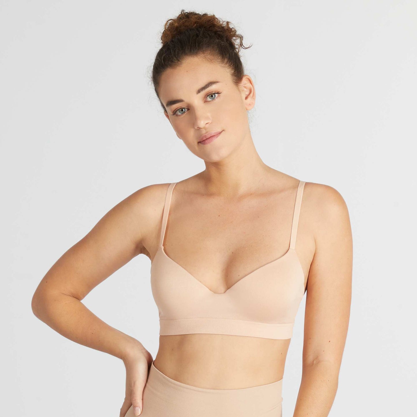 Soutien-gorge effet push-up Rose