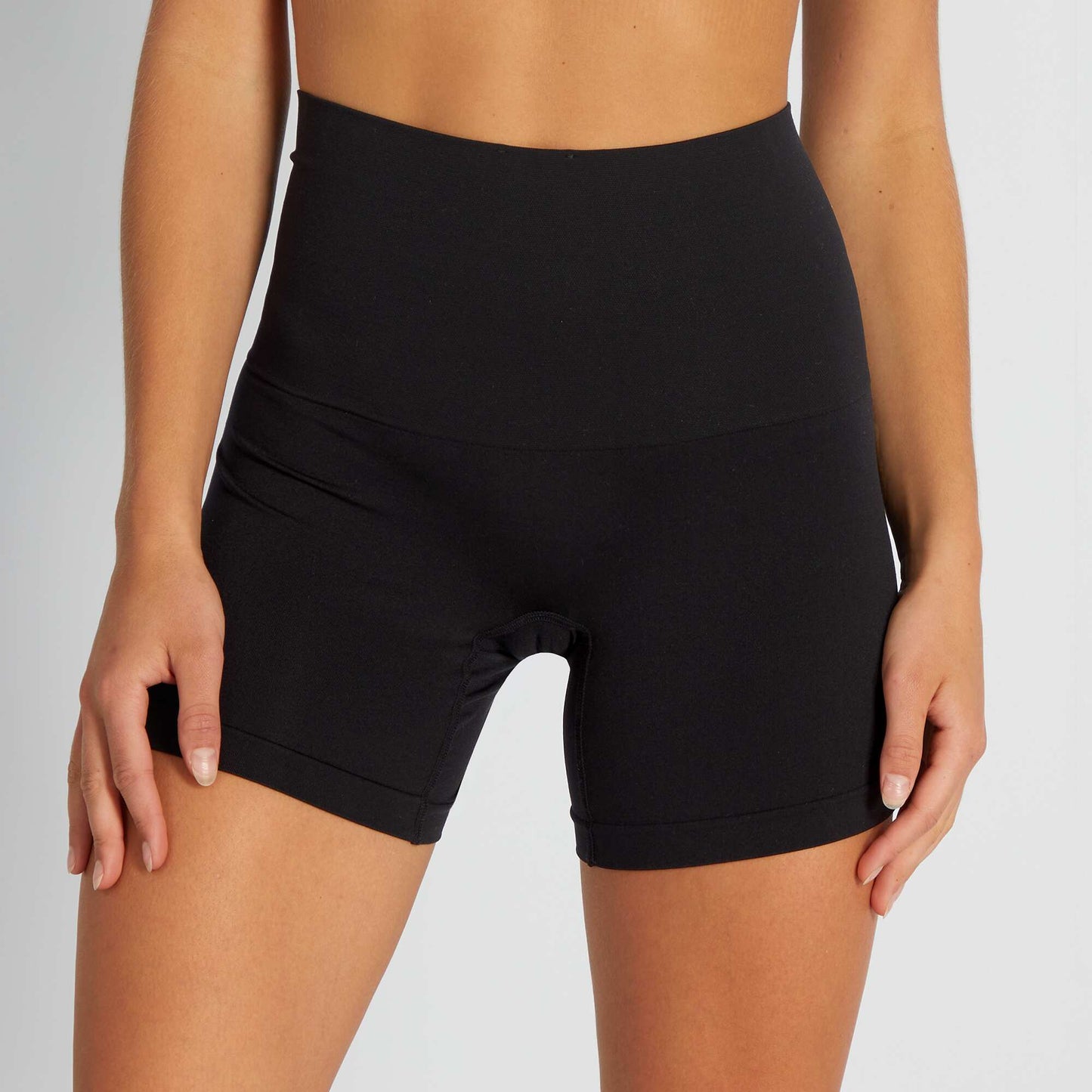 Shorty en microfibre noir