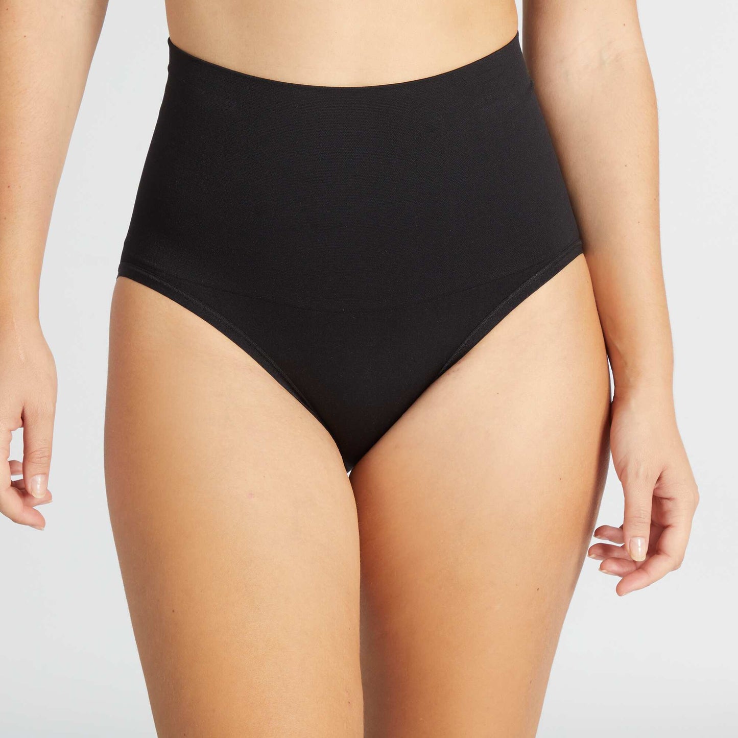 Culotte taille haute gainant noir