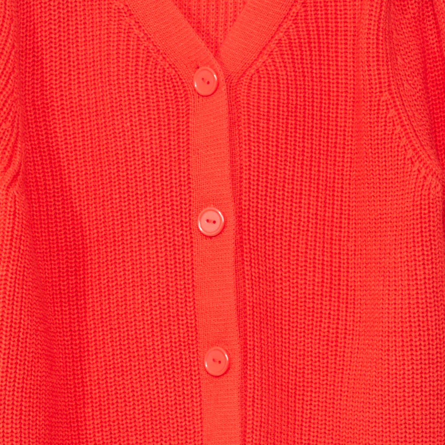 Gilet en maille tricot rouge