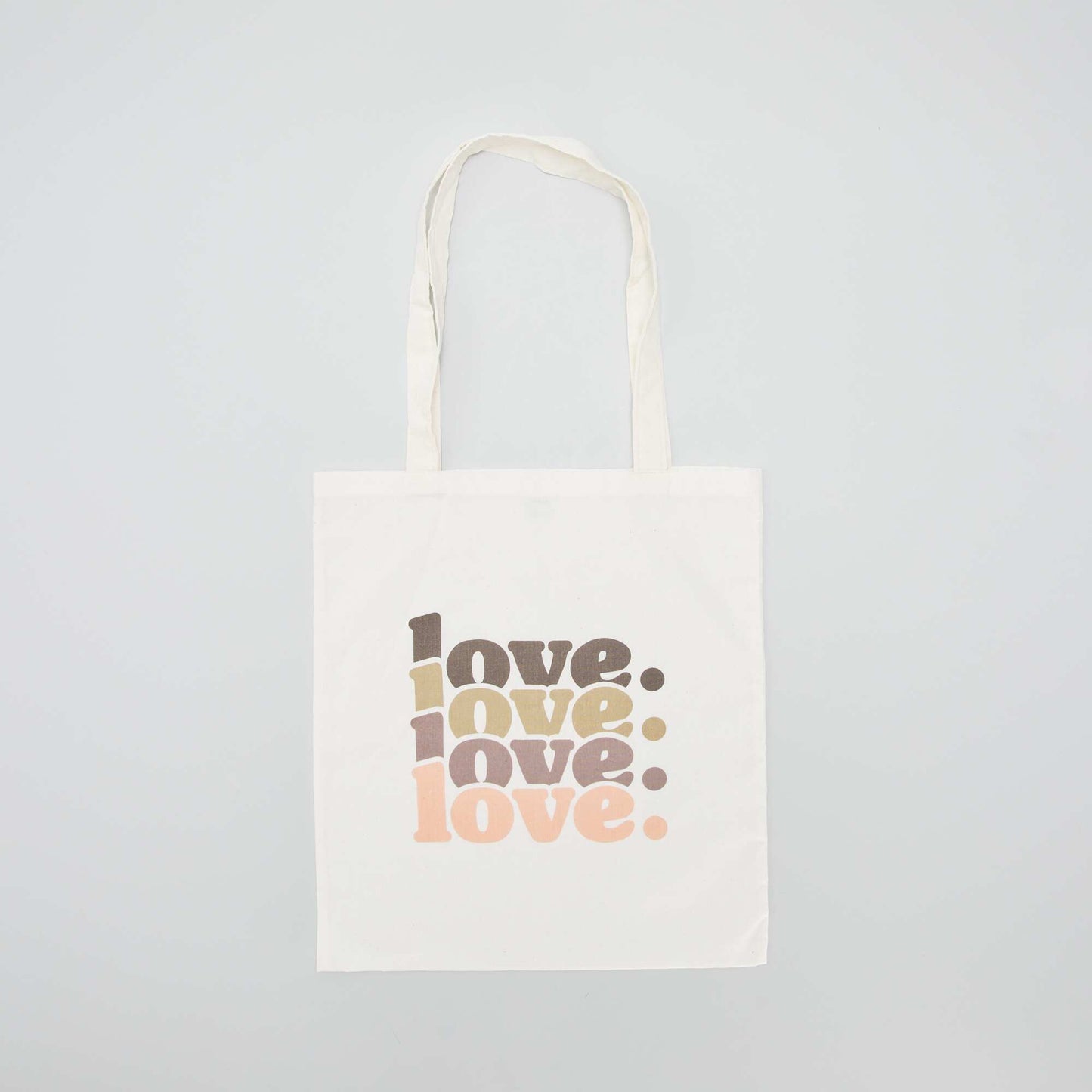 Tote bag inscription 'love' Love