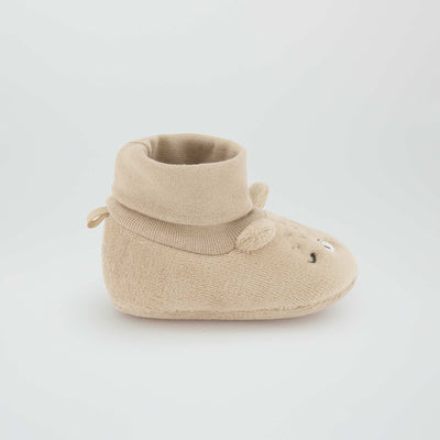 Chaussons Ours Beige