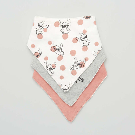 Lot de 3 bavoirs 'Disney' Blanc