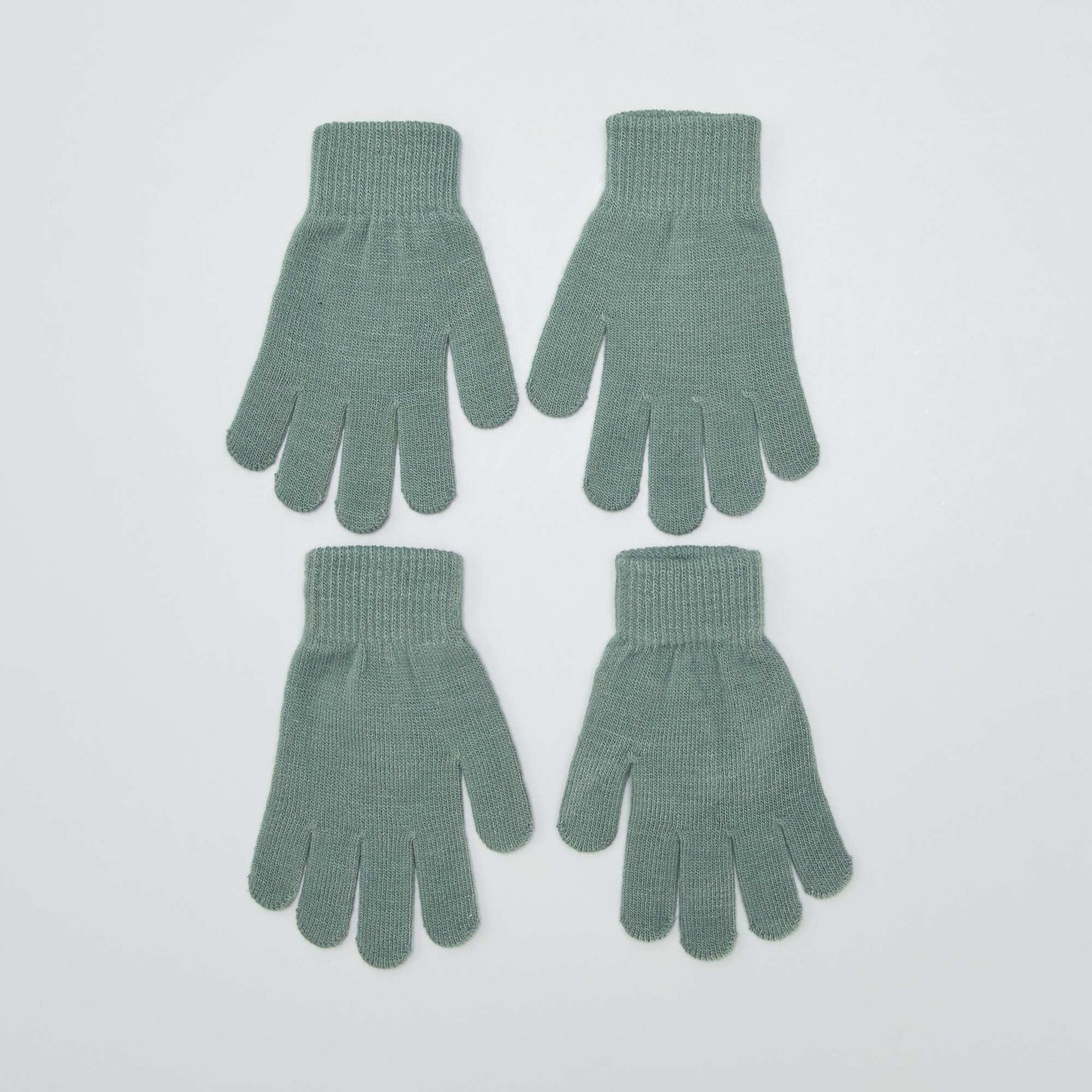 Lot de 2 paires de gants Vert