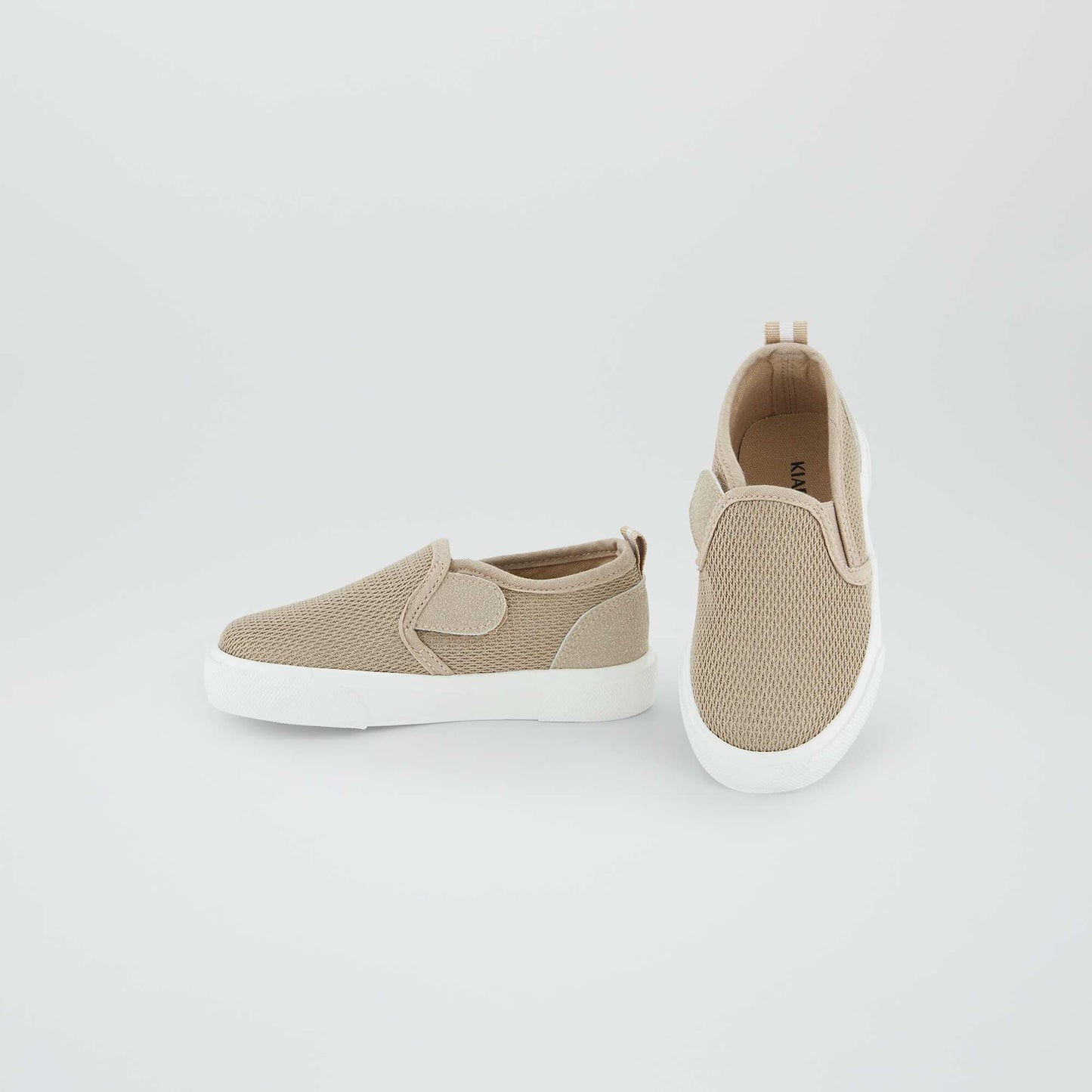 Baskets slip-on Beige