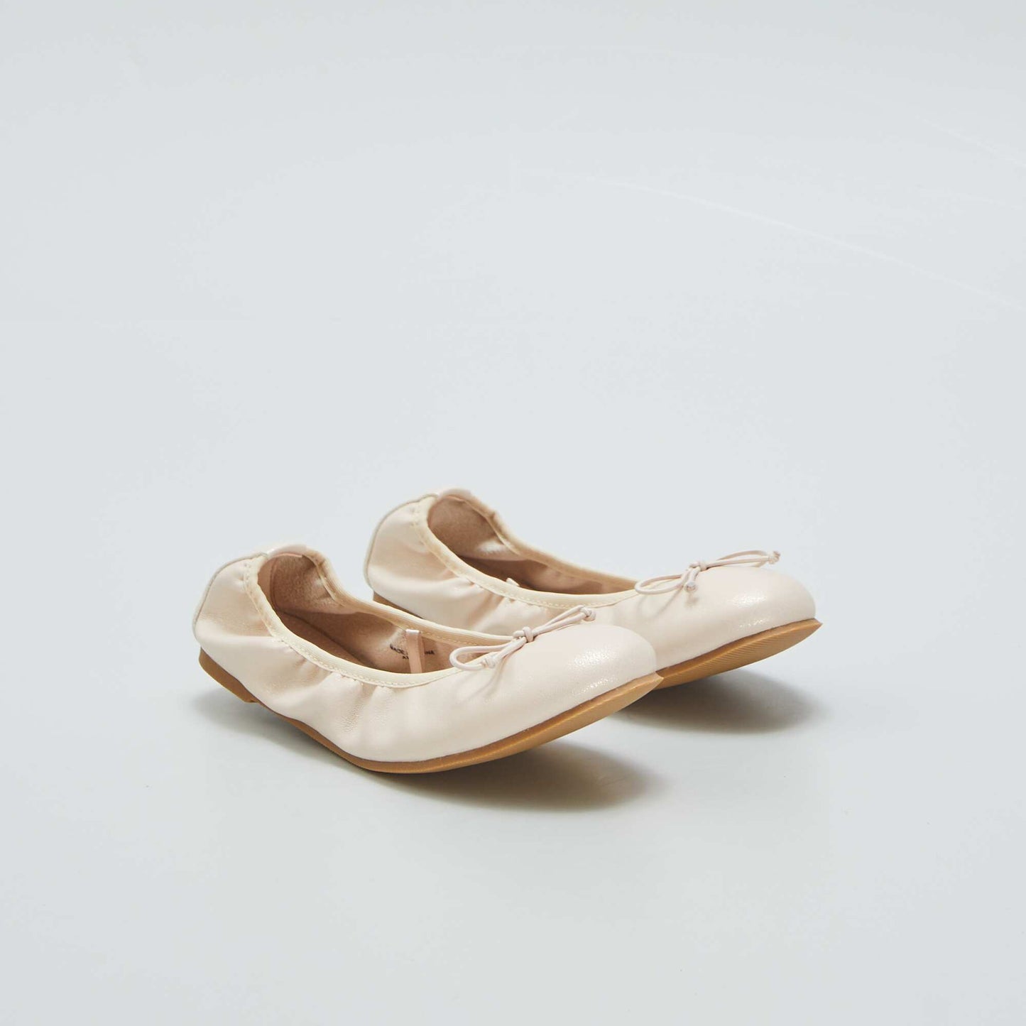 Ballerines avec nœud fantaisie Beige