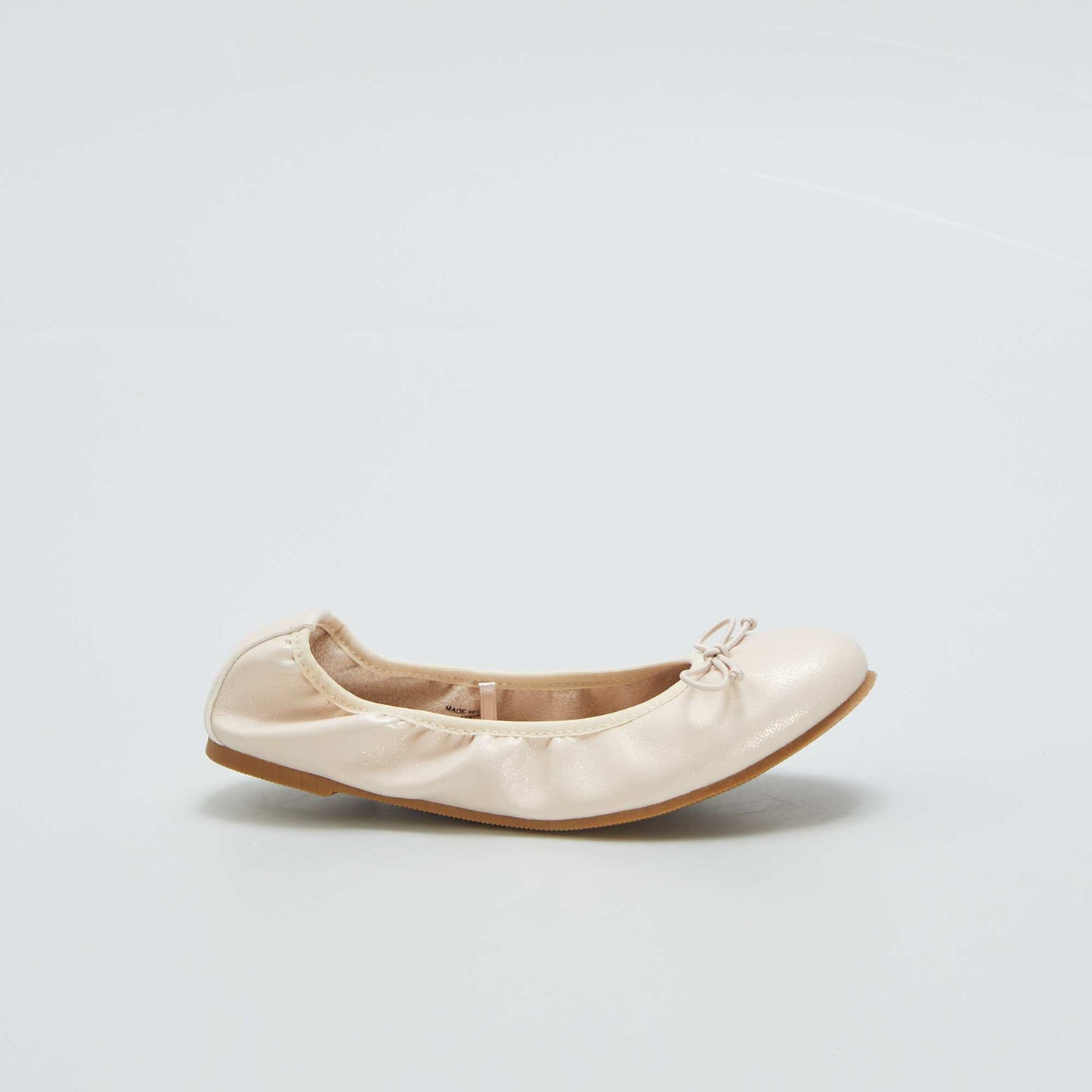 Ballerines avec nœud fantaisie Beige