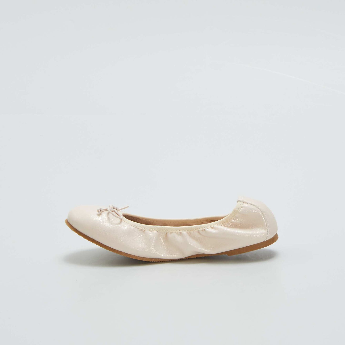 Ballerines avec nœud fantaisie Beige