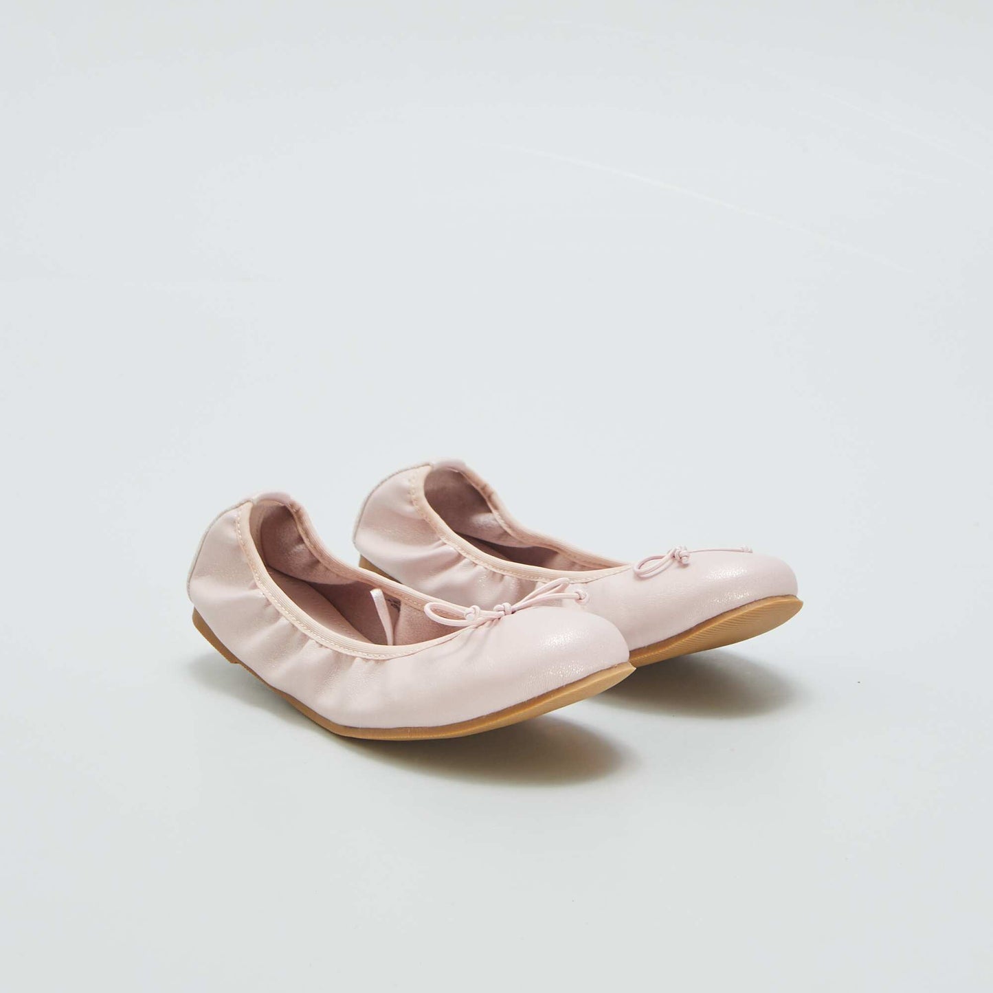 Ballerines avec nœud fantaisie Rose