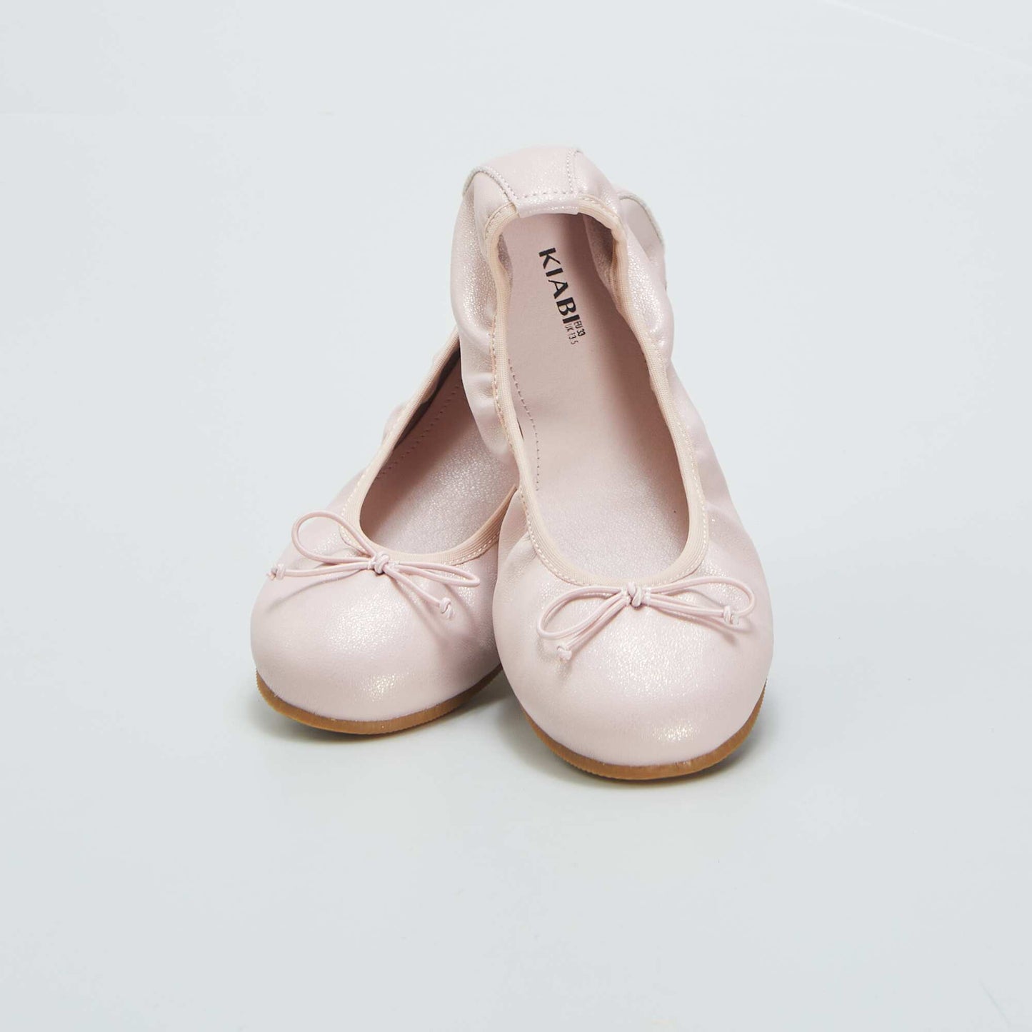 Ballerines avec nœud fantaisie Rose