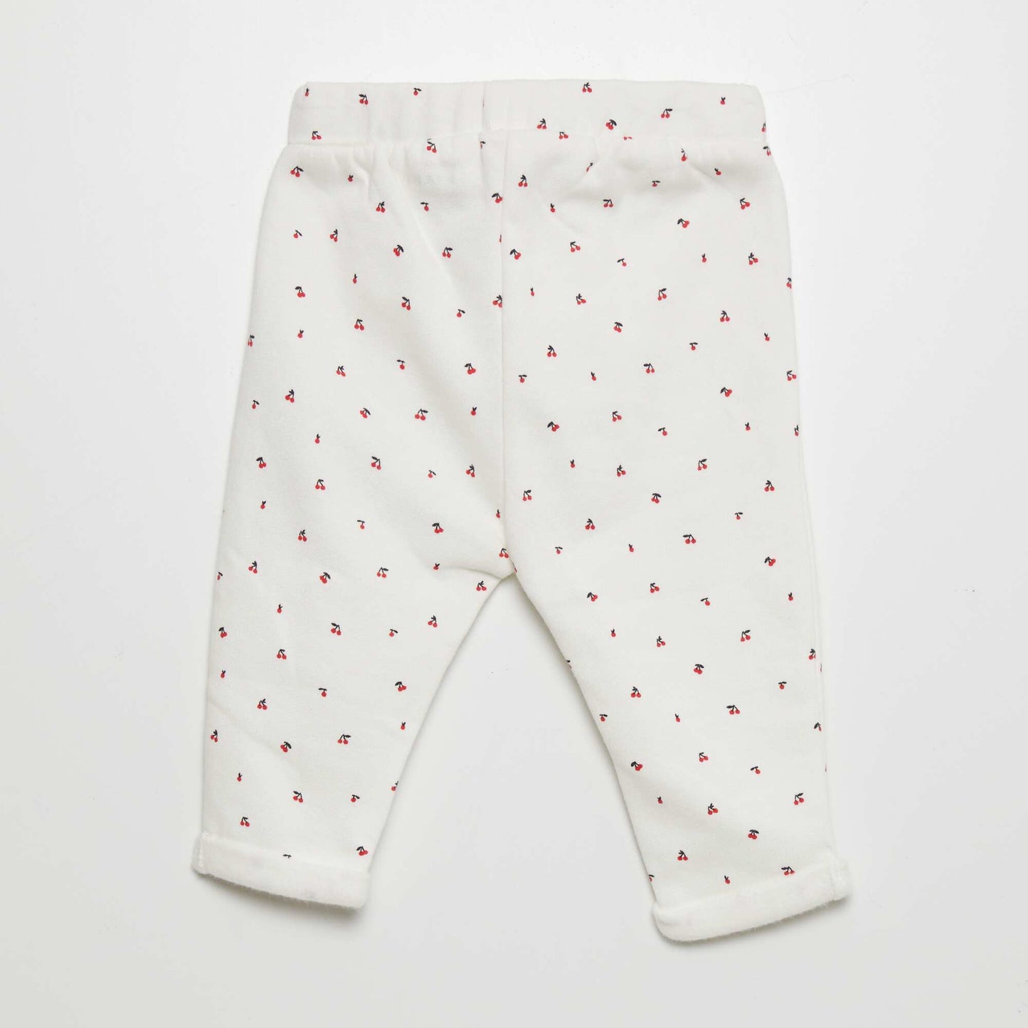 Pantalon sarouel Blanc/cerise