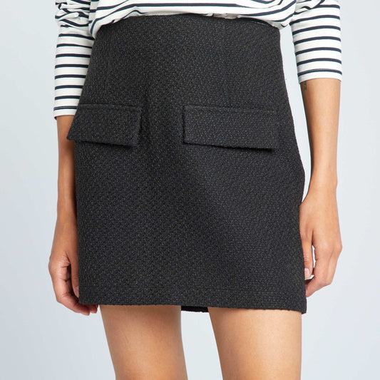 Jupe courte Noir