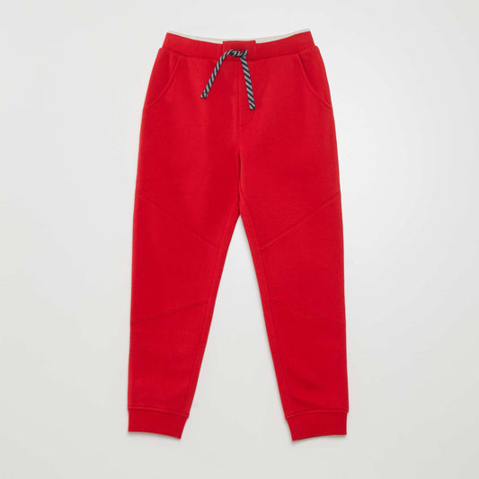Pantalon de jogging rouge