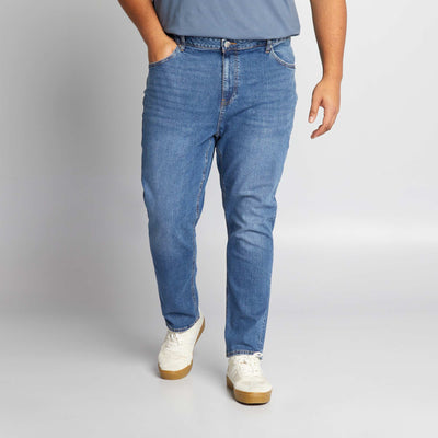 Jean slim à 5 poches - L32 Bleu