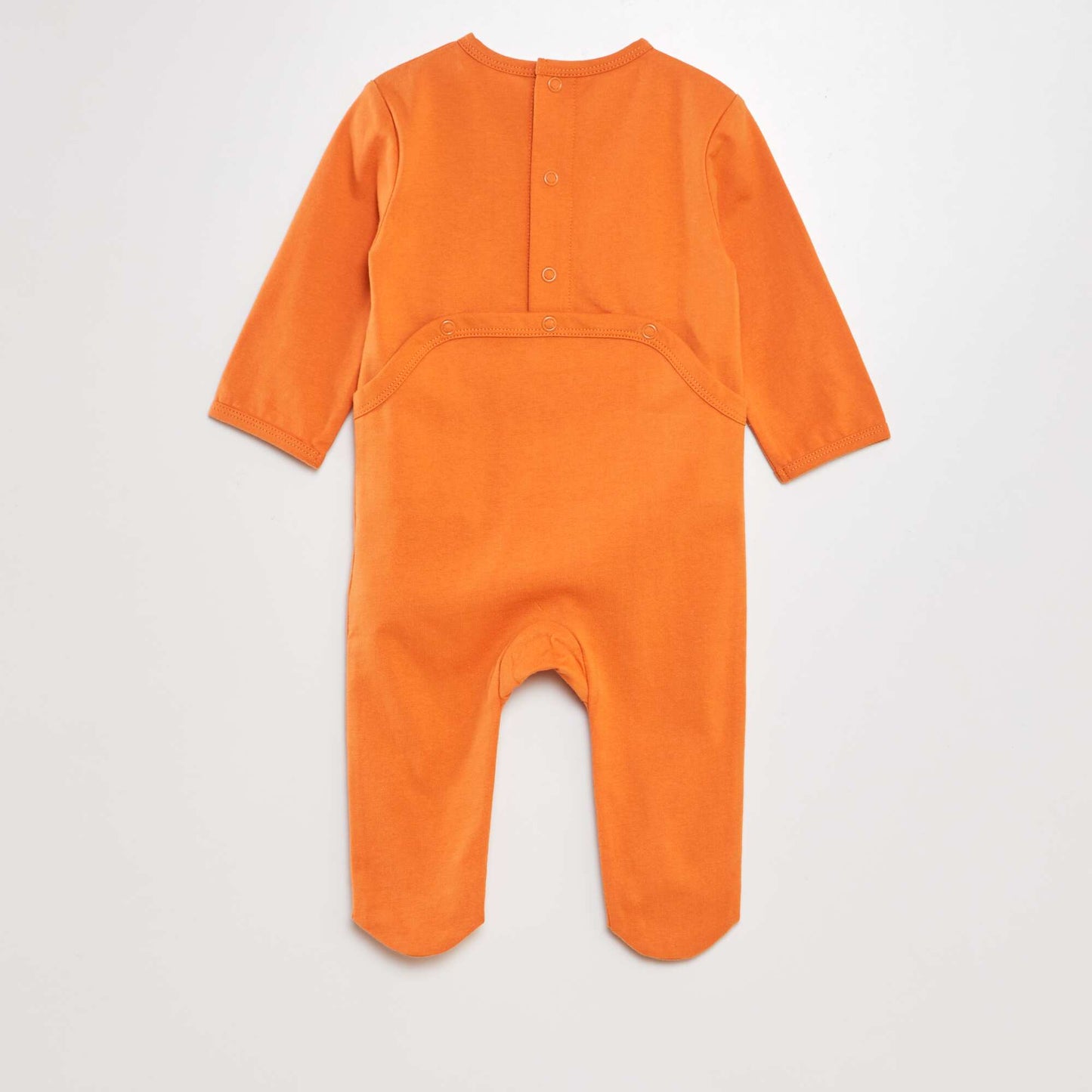 Pyjama dors-bien en coton ORANGE