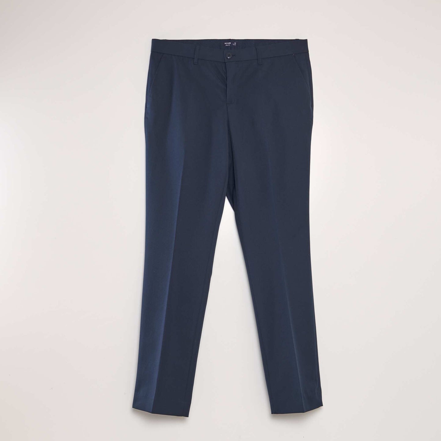 Pantalon de costume slim bleu marine