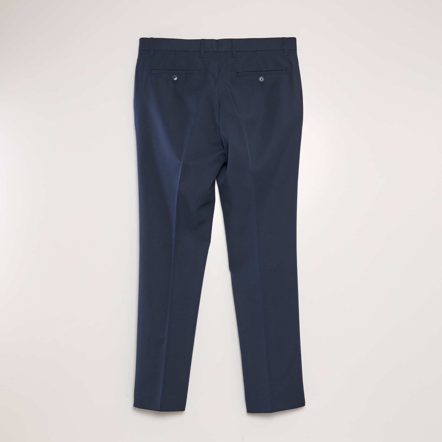 Pantalon de costume slim bleu marine