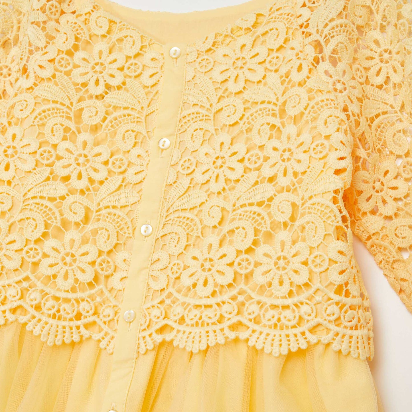 Robe de cérémonie Jaune