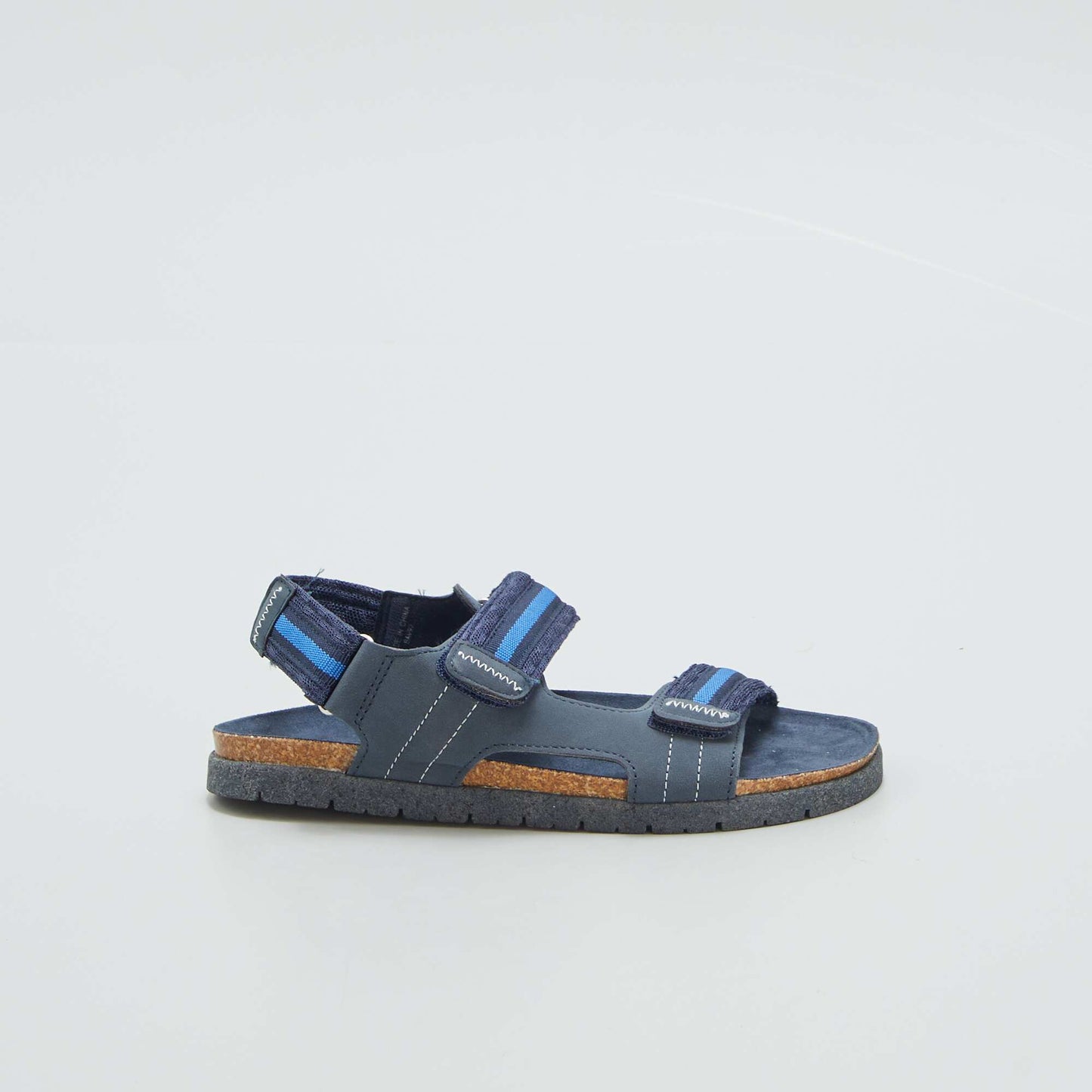 Sandales de randonnée à scratchs Bleu