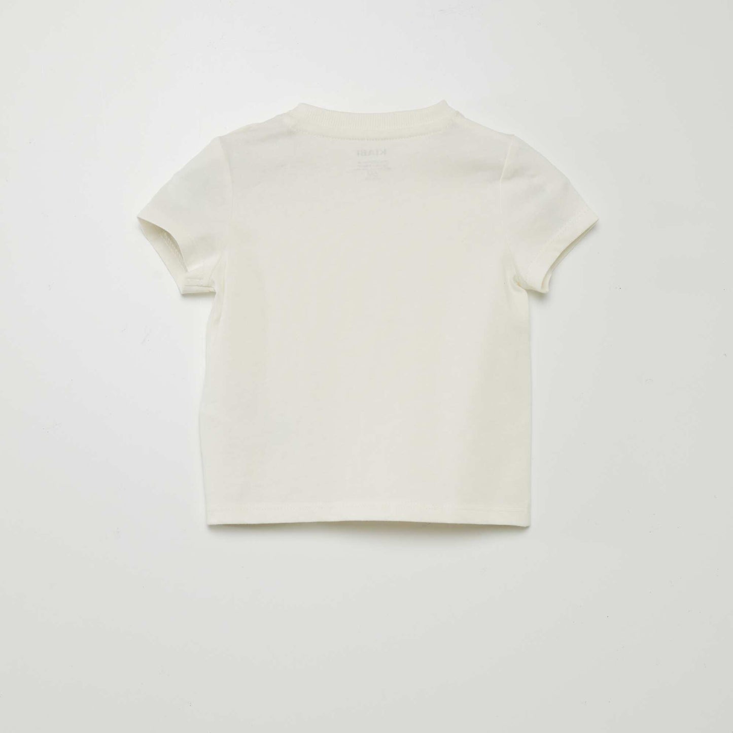 T-shirt à manches courtes avec poches blanc