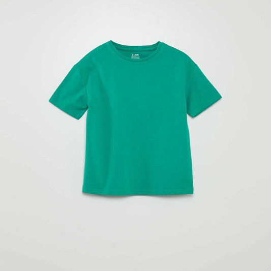 T-shirt en maille jersey Vert