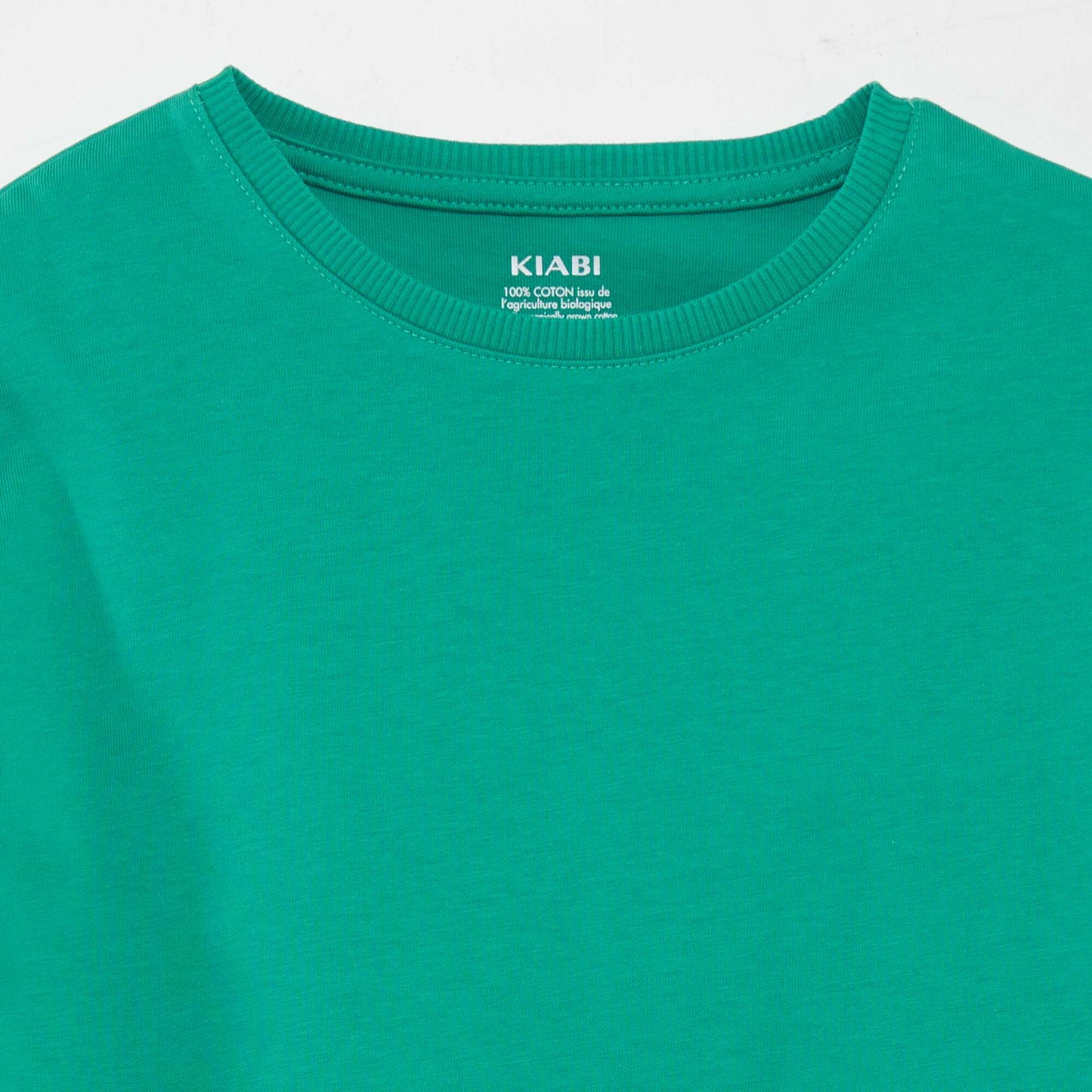 T-shirt en maille jersey Vert