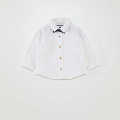 Chemise blanche + nœud papillon - 2 pièces blanc