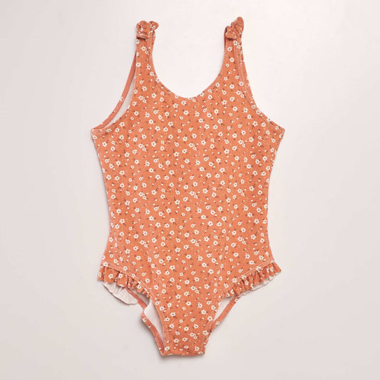 Maillot de bain imprimé - 1 pièce Rose