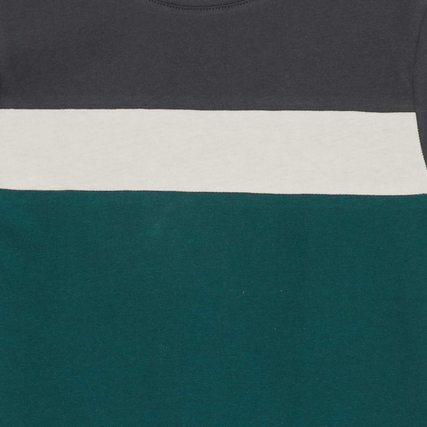Tee-shirt colorblock Vert