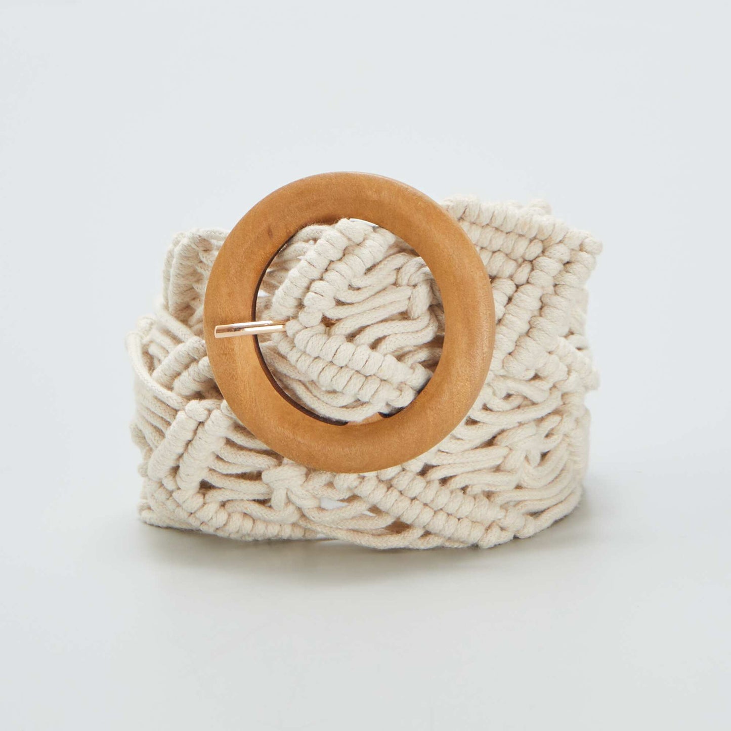 Ceinture en macramé Blanc