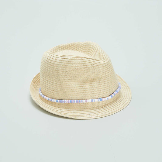 Chapeau de paille 'Stitch' 'Disney' Beige