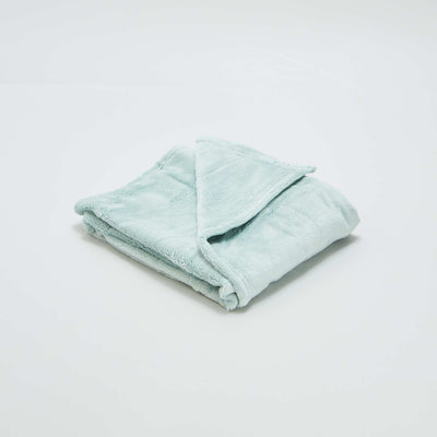 Plaid bébé polaire Bleu