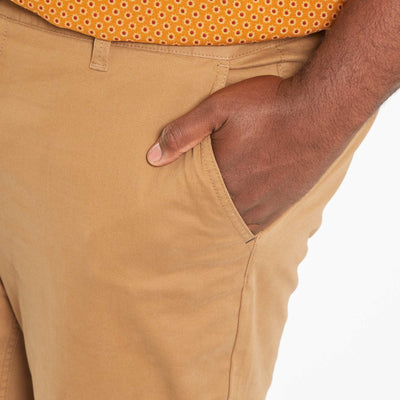 Chino slim L32 marron