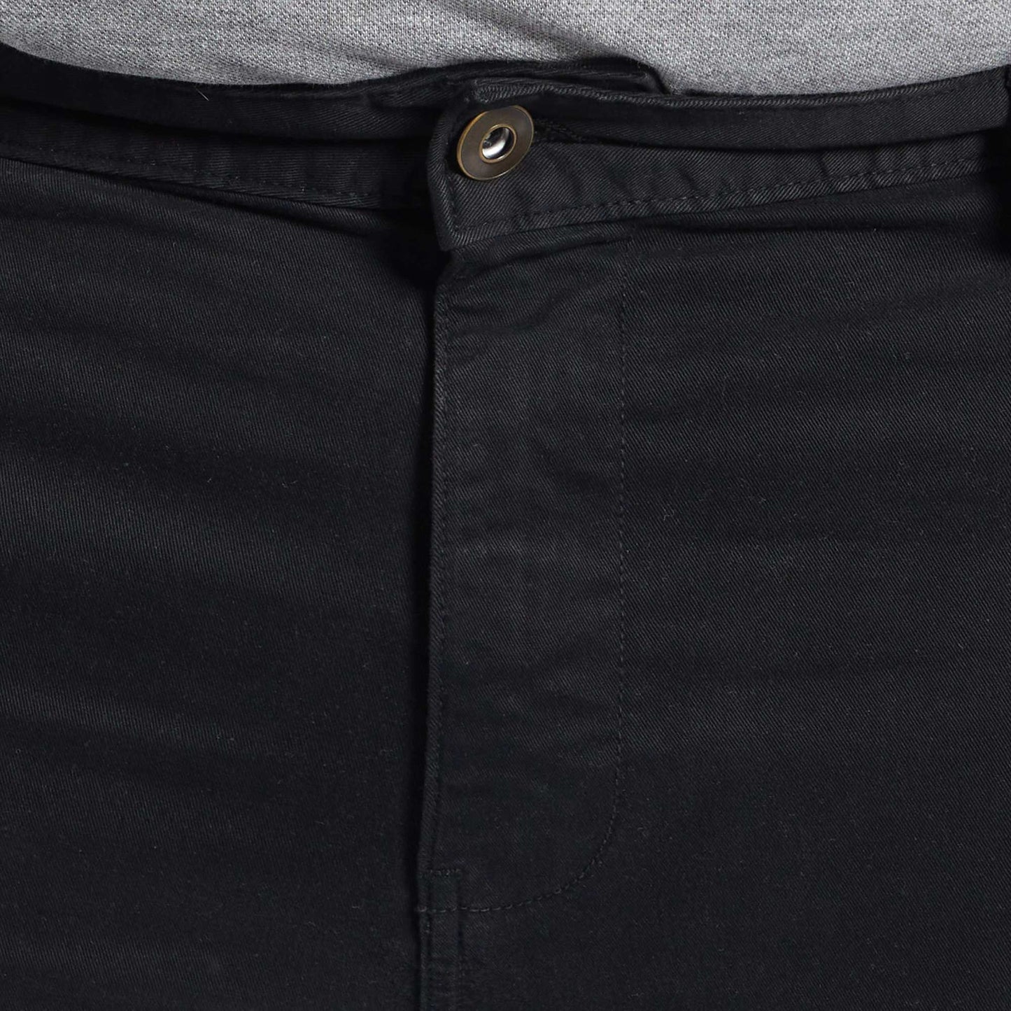 Pantalon slim L32 noir