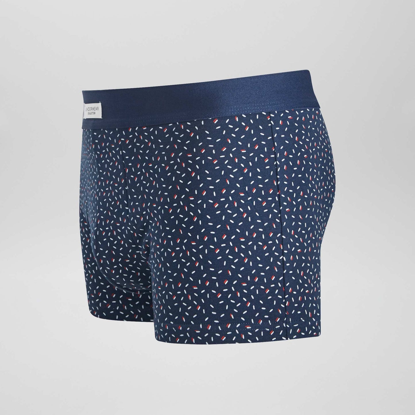 Lot 3 boxers stretch Bleu