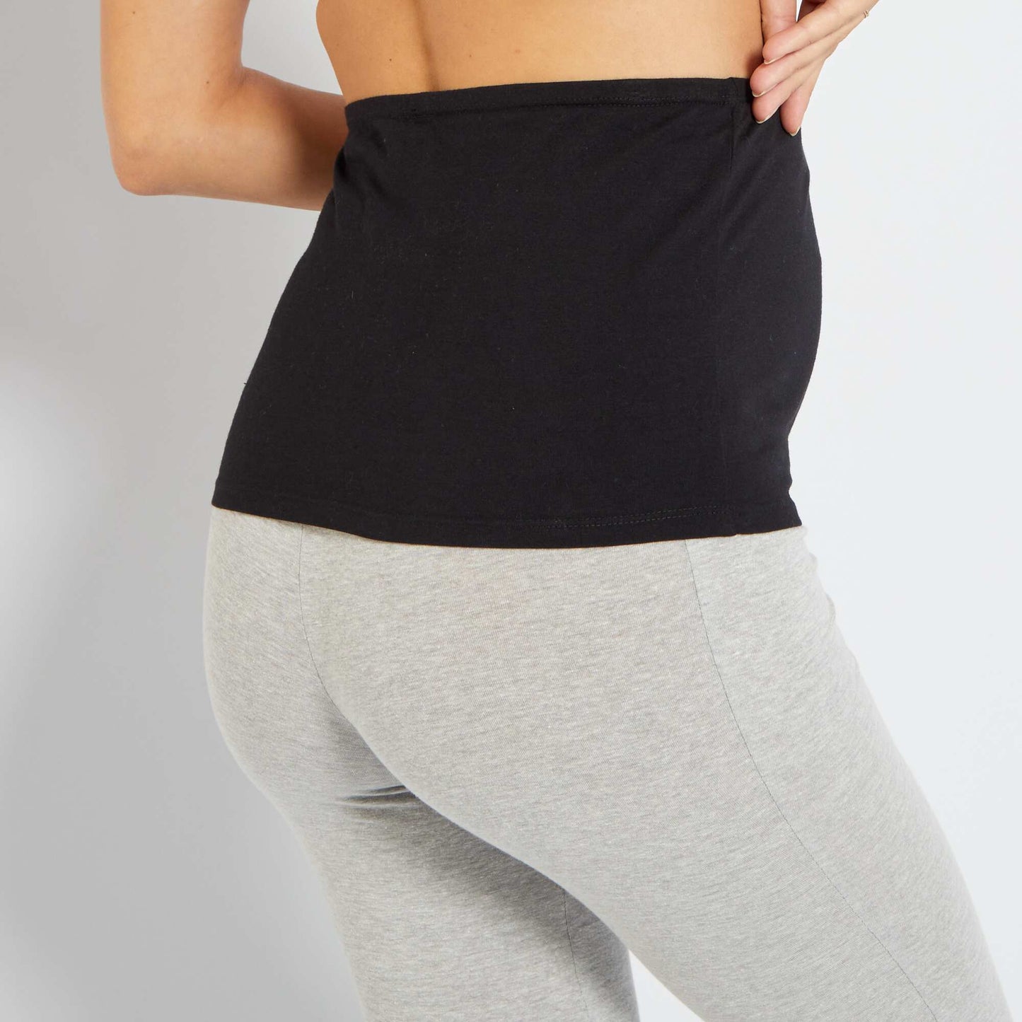 Bandeau grossesse noir