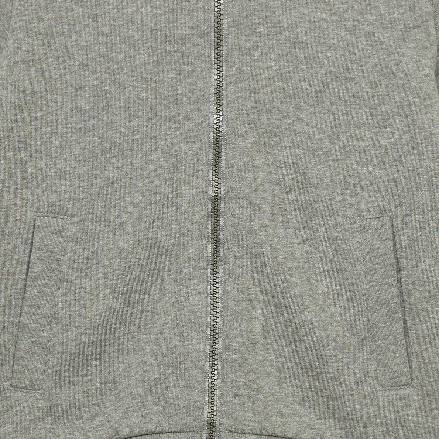 Sweat zippé à capuche gris