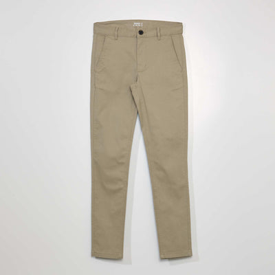 Chino skinny L32 Beige