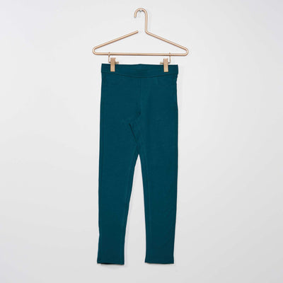 Jegging uni vert