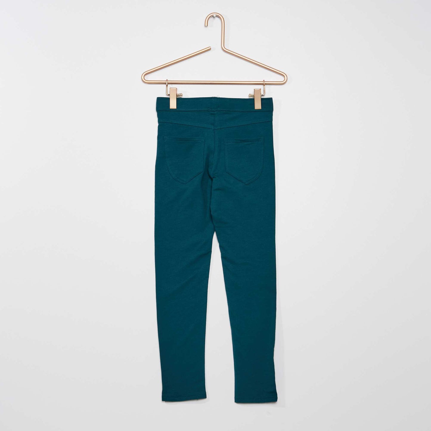 Jegging uni vert